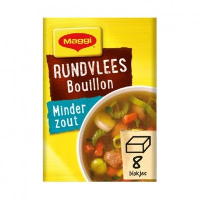 Maggi Minder zout bouillon rundvlees